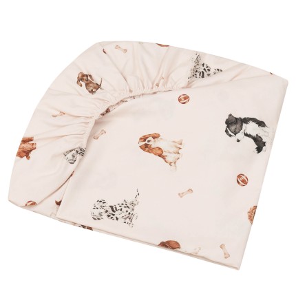 Prześcieradło z gumką - Pieski / Samiboo