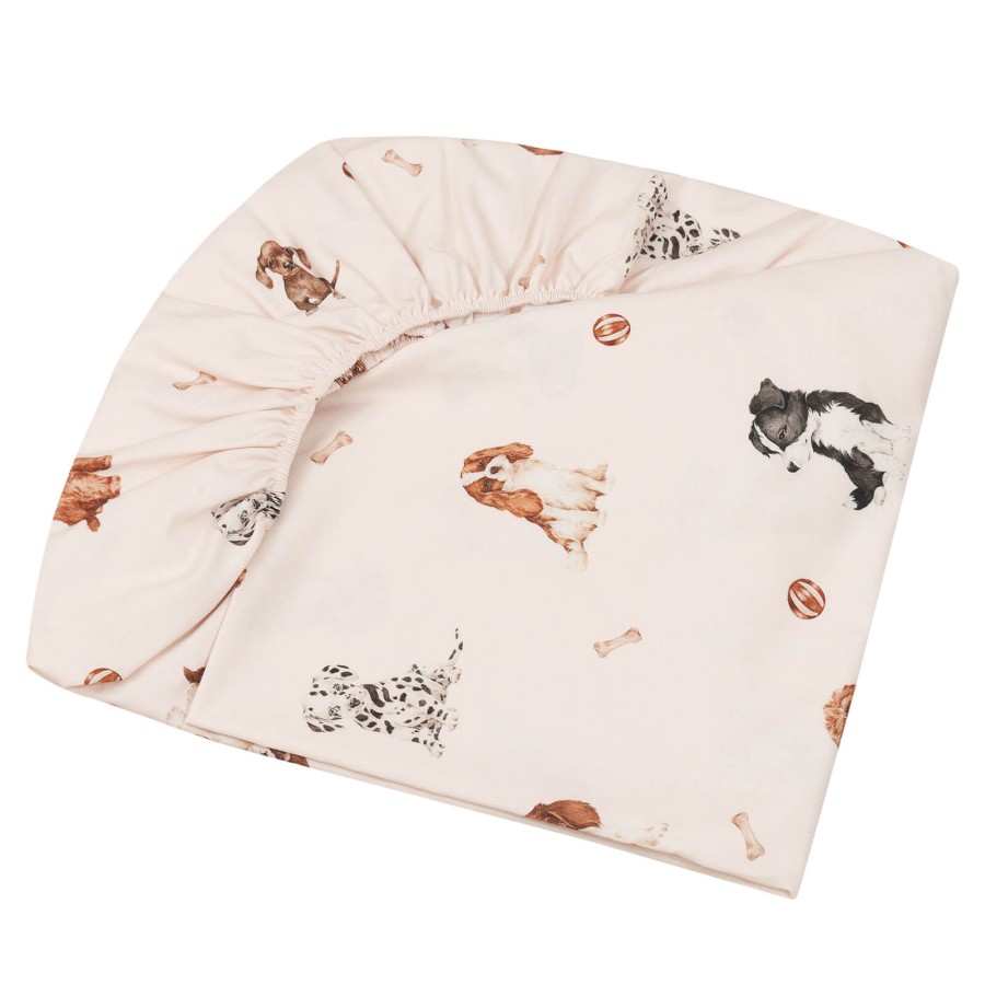 Prześcieradło z gumką - Pieski / Samiboo