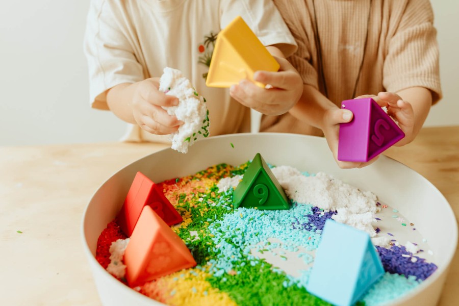 Tacka sensoryczna Play Tray 2w1 - Lilac / Jellystone