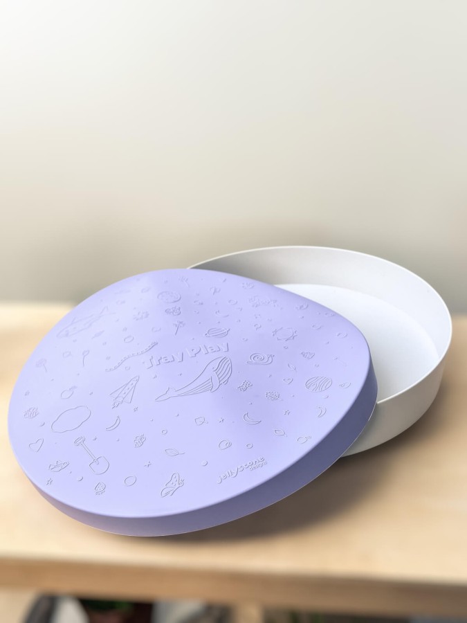 Tacka sensoryczna Play Tray 2w1 - Lilac / Jellystone