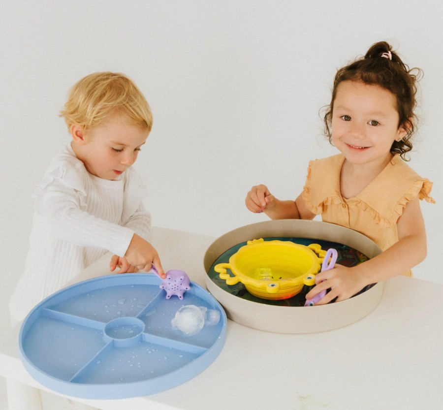 Tacka sensoryczna Play Tray 2w1 - Soft Blue / Jellystone