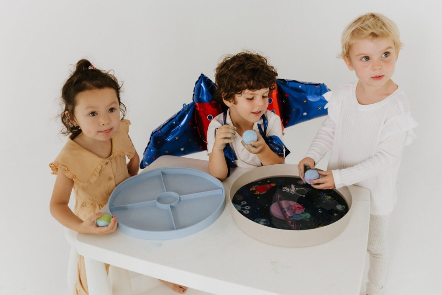 Tacka sensoryczna Play Tray 2w1 - Soft Blue / Jellystone