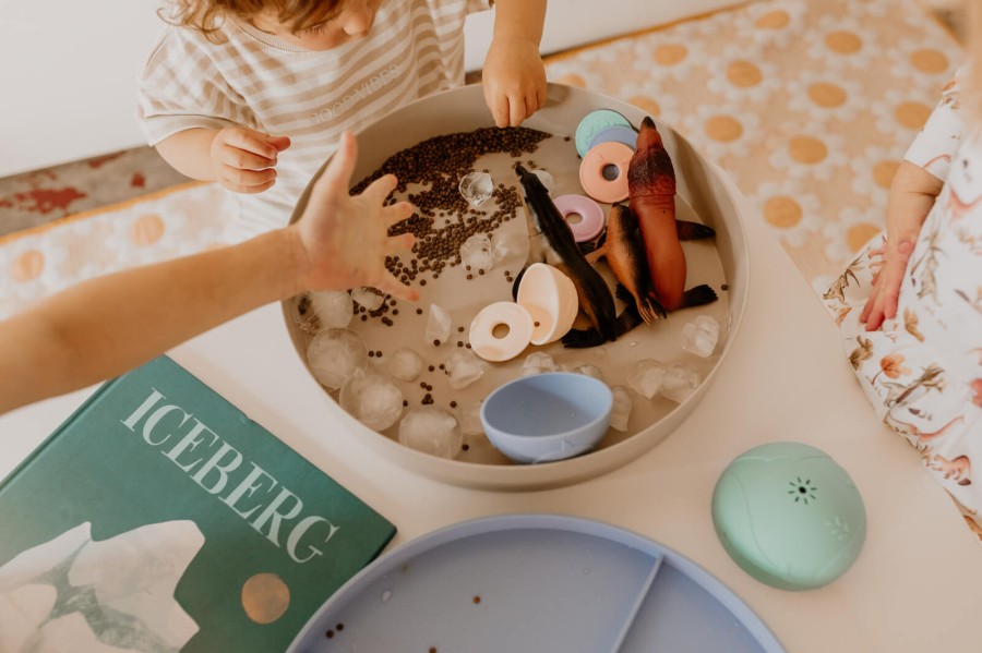 Tacka sensoryczna Play Tray 2w1 - Soft Blue / Jellystone