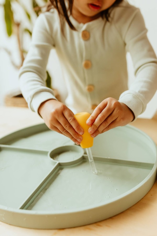 Tacka sensoryczna Play Tray 2w1 - Sage / Jellystone