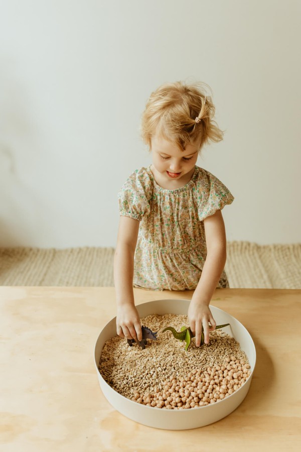 Tacka sensoryczna Play Tray 2w1 - Sage / Jellystone