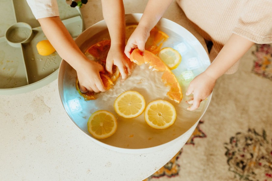 Tacka sensoryczna Play Tray 2w1 - Sage / Jellystone