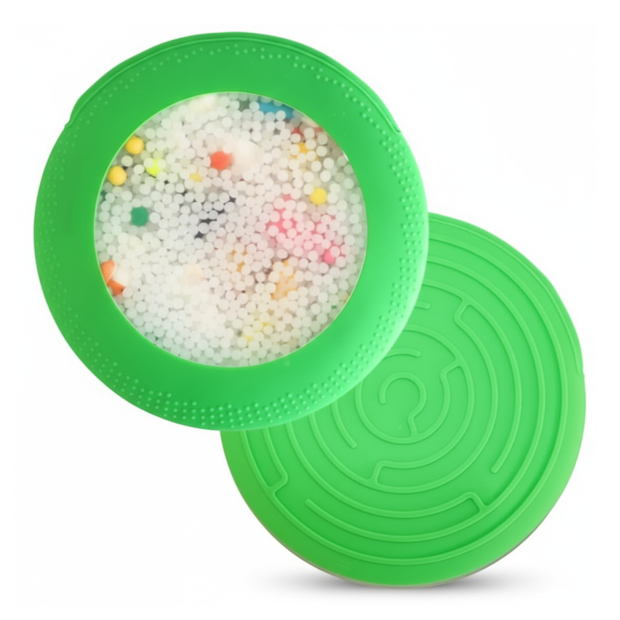 Sensoryczny dysk z figurkami A-Ku-Ku! Peekaboo - Farma / Jellystone