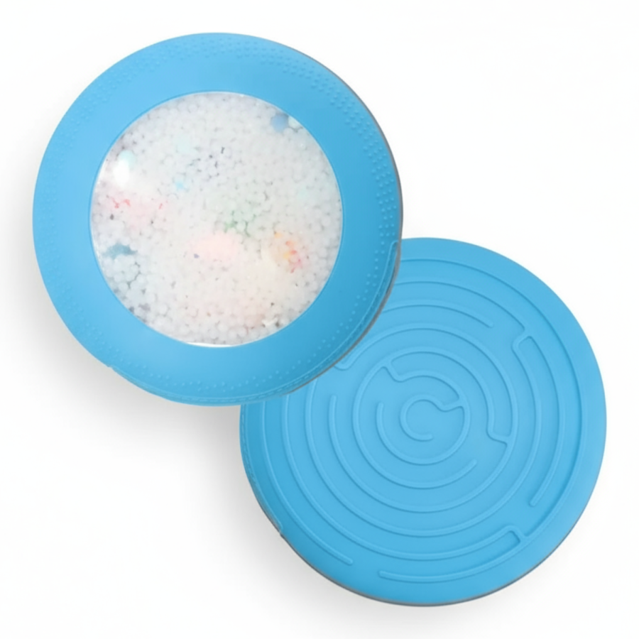 Sensoryczny dysk z figurkami A-Ku-Ku! Peekaboo - Plaża / Jellystone