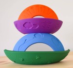 Tęcza sensoryczna Over the rainbow - Bright, 5 elementów / Jellystone