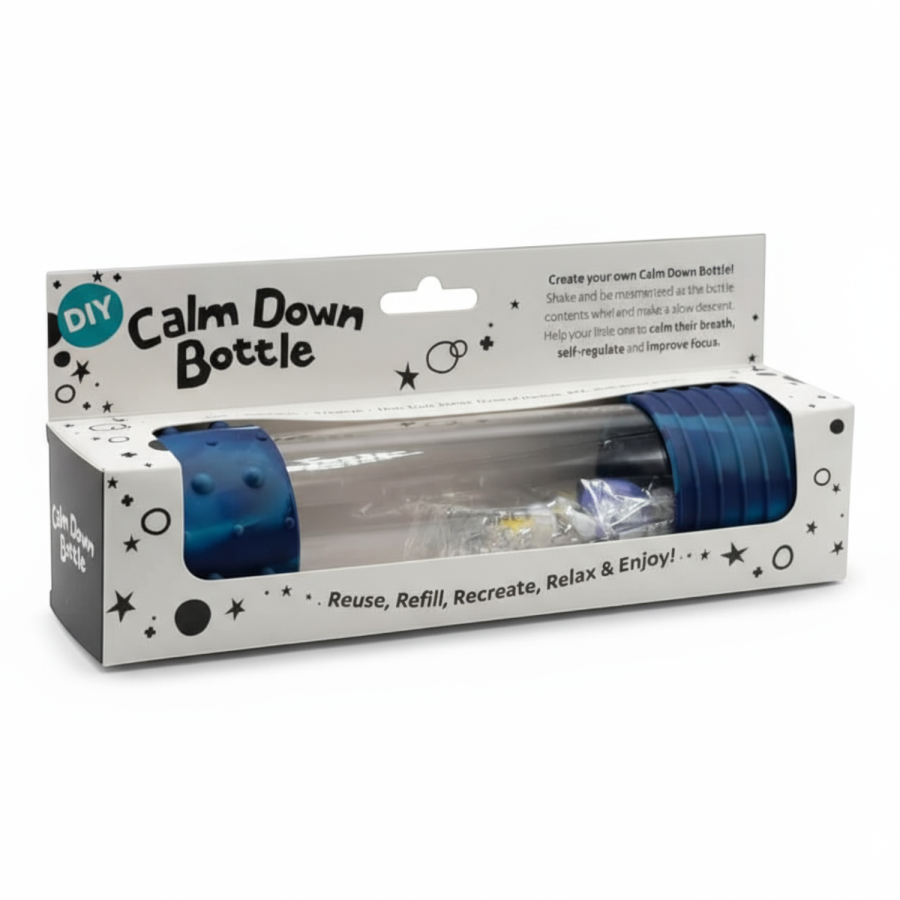 Sensoryczna butelka DIY Galaxy Galaktyka / Jellystone