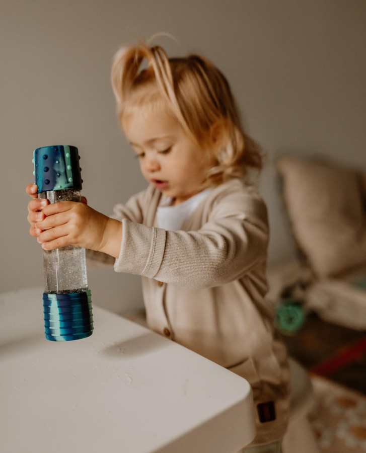 Sensoryczna butelka DIY Galaxy Galaktyka / Jellystone