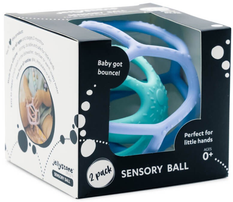 Sensoryczne piłki 2w1 Blue & Mint / Jellystone