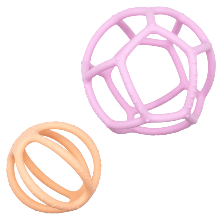 Sensoryczne piłki 2w1 Bubblegum & Peach / Jellystone