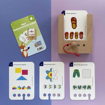 Zestaw Startowy dla dzieci 4+. Pudełko WiemTo i 1 Zestaw Kart / WiemTo