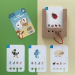 Zestaw dla dzieci 2+. Pudełko WiemTo i 6 Zestawów Kart / WiemTo