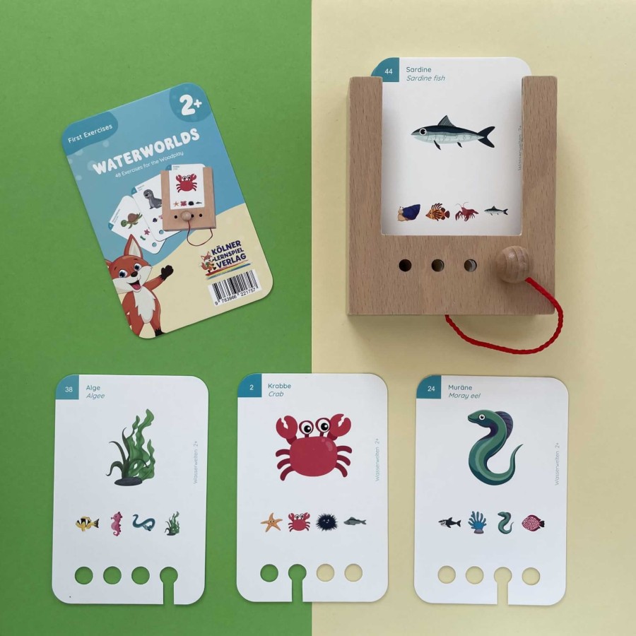 Zestaw dla dzieci 2+. Pudełko WiemTo i 6 Zestawów Kart / WiemTo