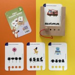 Zestaw dla dzieci 2-3 latka. Pudełko WiemTo i 6 Zestawów Kart / WiemTo