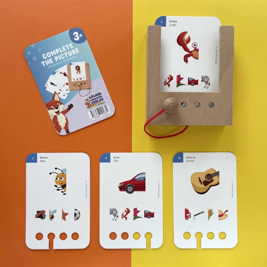 Zestaw dla dzieci 3+. Pudełko WiemTo i 6 Zestawów Kart / WiemTo