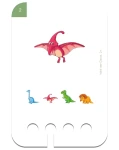 Rozpoznawanie Dinozaurów. Karty WiemTo dla dzieci 2+ / WiemTo