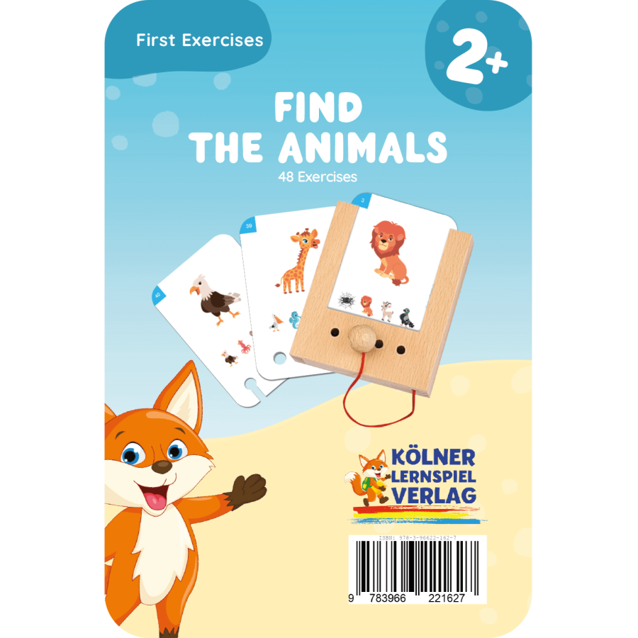 Rozpoznawanie Zwierząt. Karty WiemTo dla dzieci 2+ / WiemTo