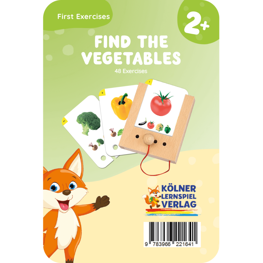 Rozpoznawanie Warzyw. Karty WiemTo dla dzieci 2+ / WiemTo