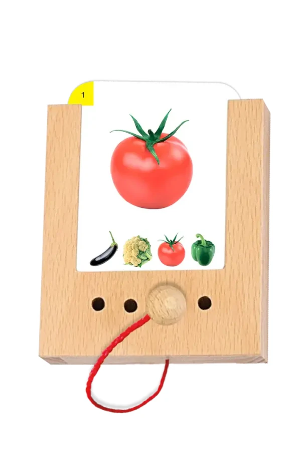 Rozpoznawanie Warzyw. Karty WiemTo dla dzieci 2+ / WiemTo