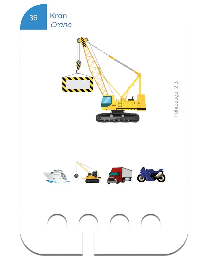 Rozpoznawanie Pojazdów. Karty WiemTo dla dzieci 2-3 latka / WiemTo