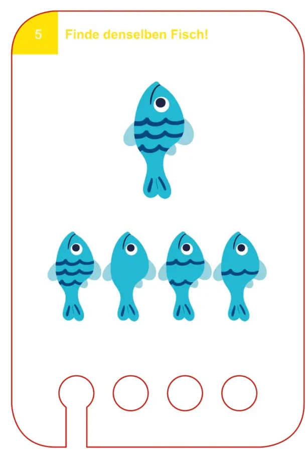 Znajdź Taki Sam Obrazek. Karty WiemTo dla dzieci 3+ / WiemTo