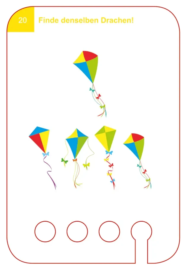 Znajdź Taki Sam Obrazek. Karty WiemTo dla dzieci 3+ / WiemTo