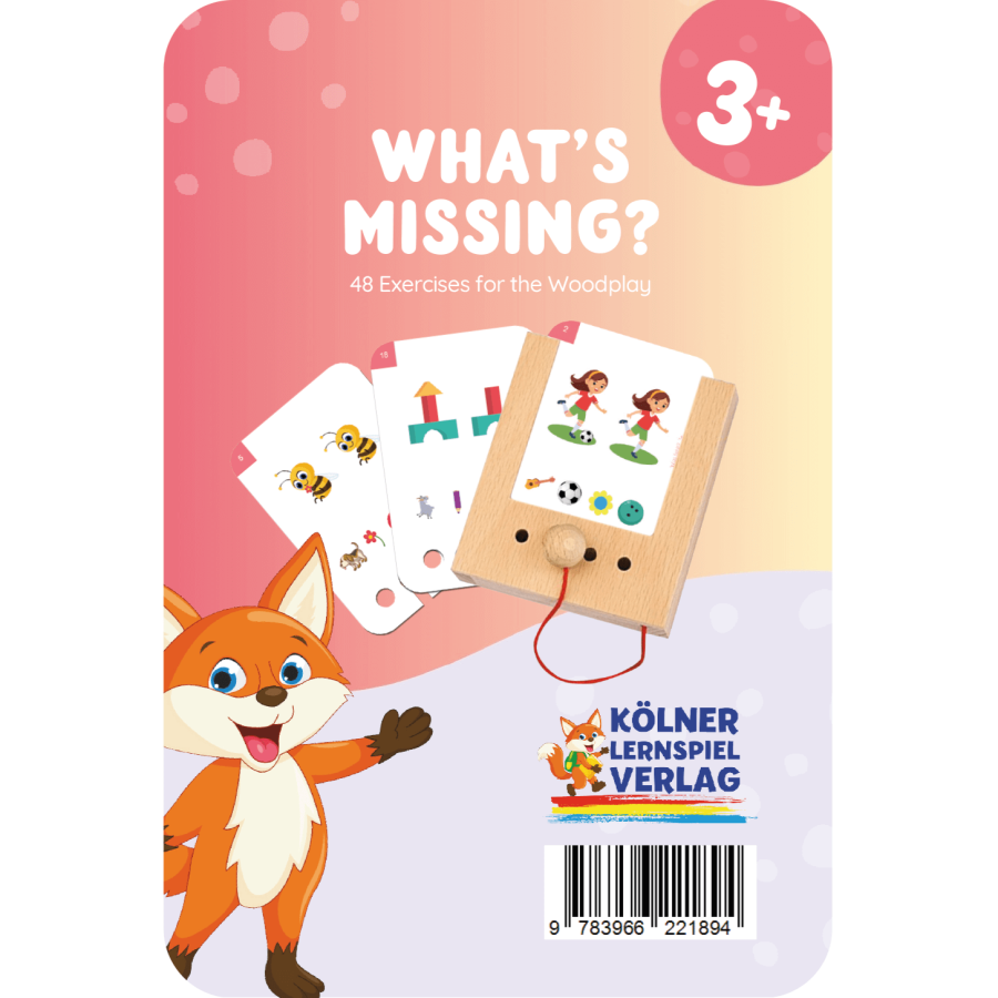 Czego Brakuje. Karty WiemTo dla dzieci 3+ / WiemTo