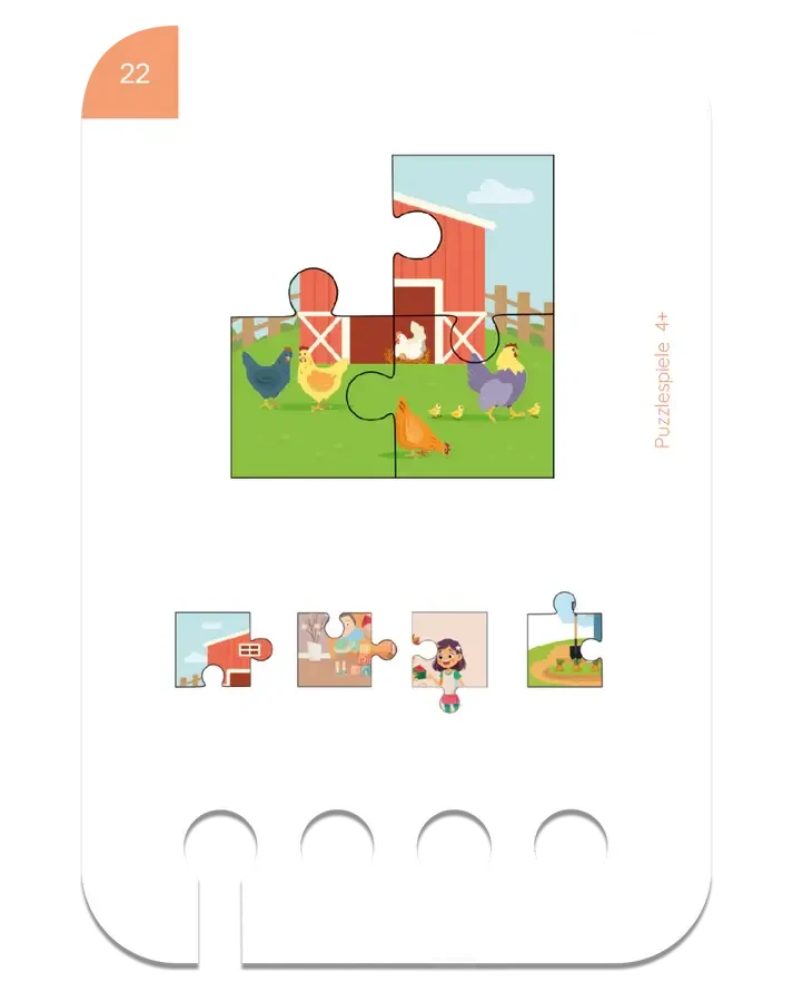 Puzzle Dopasuj Element. Karty WiemTo dla dzieci 4+ / WiemTo