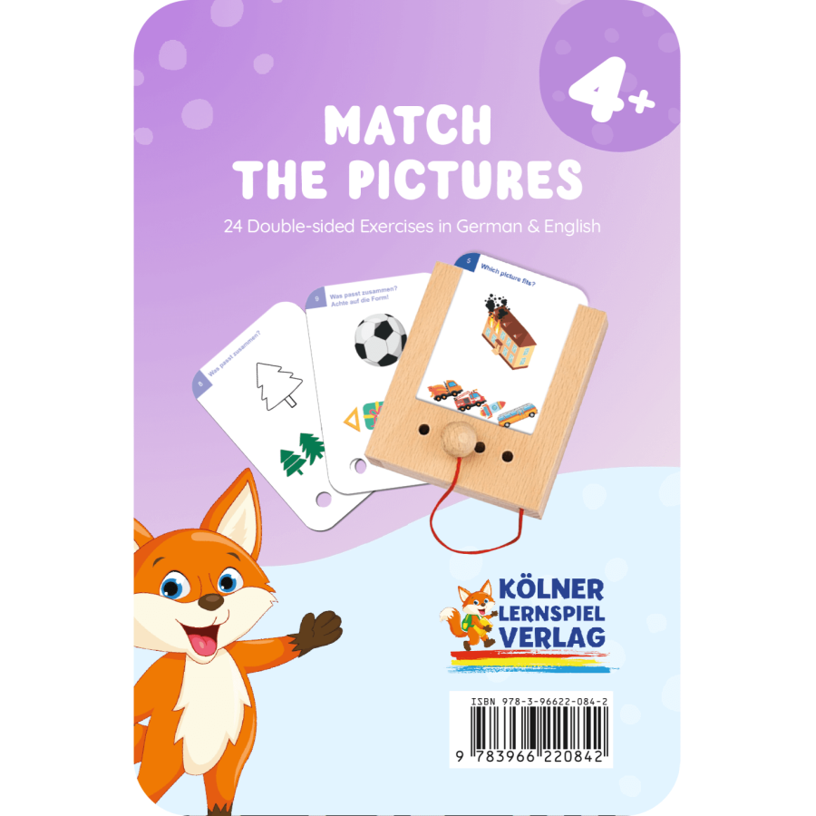 Dopasuj Obrazki. Karty WiemTo dla dzieci 4+ / WiemTo