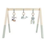 Baby gym - pałąk interaktywny Ocean mięta / Little Dutch
