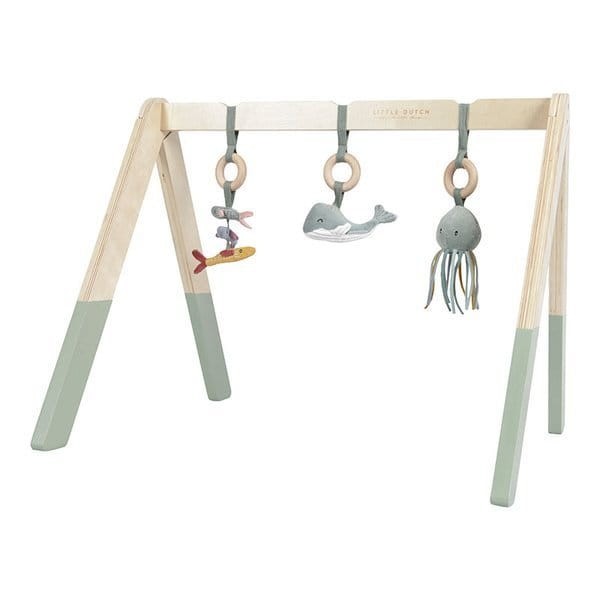 Baby gym - pałąk interaktywny Ocean mięta / Little Dutch