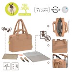 Torba dla mam z akcesoriami Everyday almond / Lassig Green Label