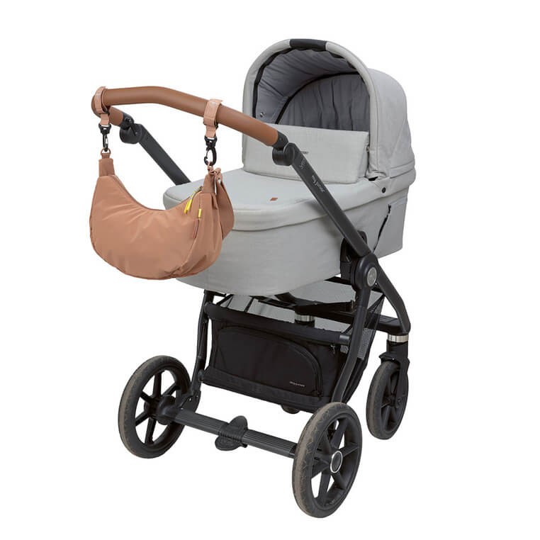 Torba dla mam Stretch Up Bum Bag almond / Lassig Green Label