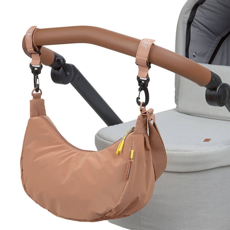 Torba dla mam Stretch Up Bum Bag almond / Lassig Green Label