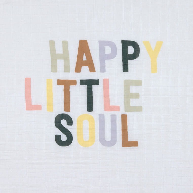 Bambusowy otulacz kocyk 80x80cm zestaw 3 szt. Happy Fruits Cherry / Lassig