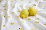 Bambusowy otulacz kocyk 80x80cm zestaw 3 szt. Happy Fruits Lemon / Lassig
