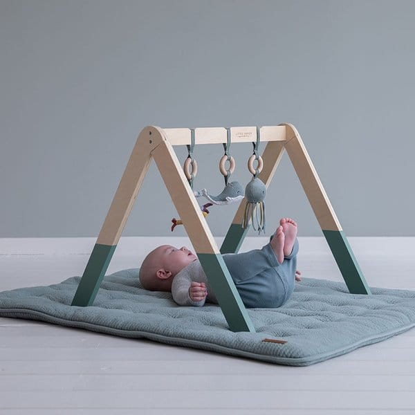 Baby gym - pałąk interaktywny Ocean mięta / Little Dutch