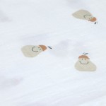 Bambusowy otulacz kocyk 120x120cm zestaw 2 szt. Happy Fruits Pear / Lassig