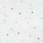 Muślinowy otulacz kocyk z bawełny organicznej 60x60cm zestaw 3 szt. Happy Fruits blue / Lassig