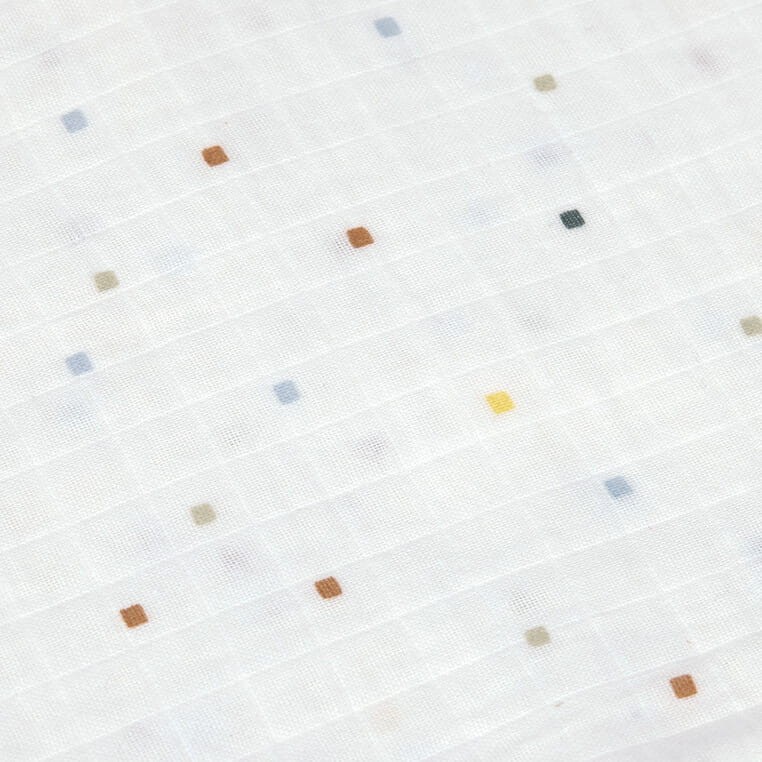 Muślinowy otulacz kocyk z bawełny organicznej 60x60cm zestaw 3 szt. Happy Fruits blue / Lassig