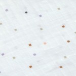 Muślinowy otulacz kocyk z bawełny organicznej 60x60cm zestaw 3 szt. Happy Fruits peach / Lassig