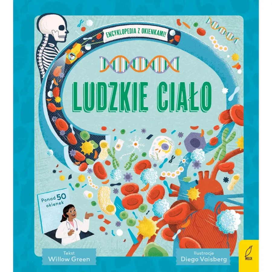 Encyklopedia z okienkami. Ludzkie ciało / Wydawnictwo Wilga