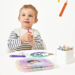 Kredki żelowe 10 kolorów 3+ / Janod