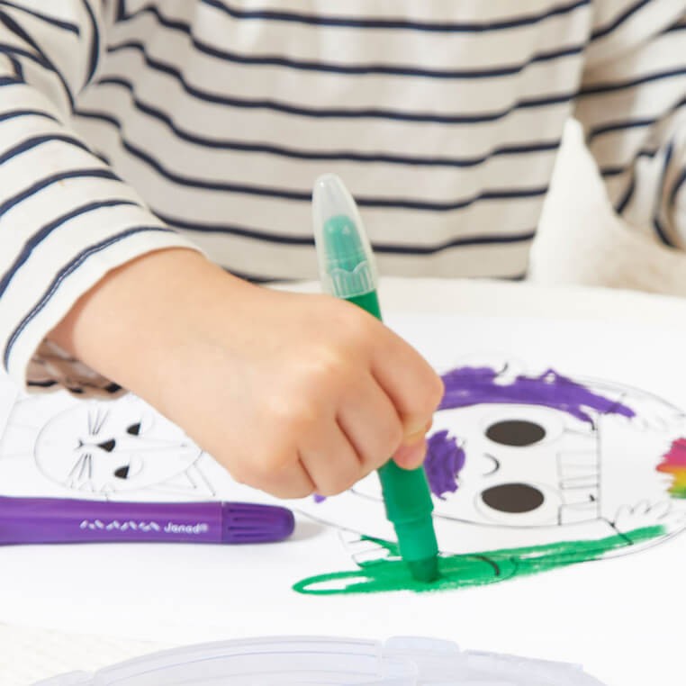 Kredki żelowe 10 kolorów 3+ / Janod