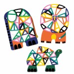 Mozaiki piankowe AFRYKA / Djeco