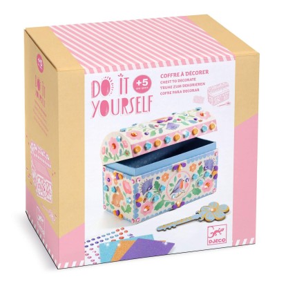 Zrób to sam - SZKATUŁKA Z KLUCZYKIEM / Djeco
