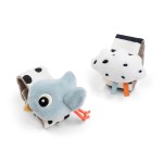 Zabawka na rączkę, 2 szt. - Happy Clouds Blue / Done by Deer